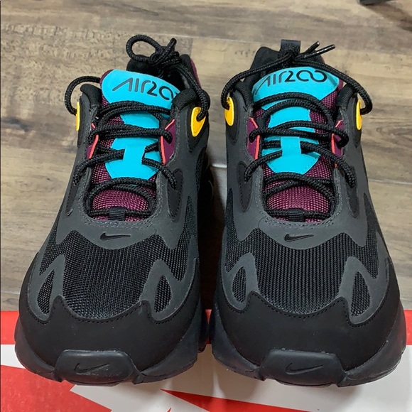 NIKE AIR MAX 200 Bl/Anthracite-Bordeaux - Picture 6 of 16